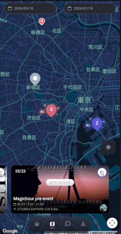 Mapページ